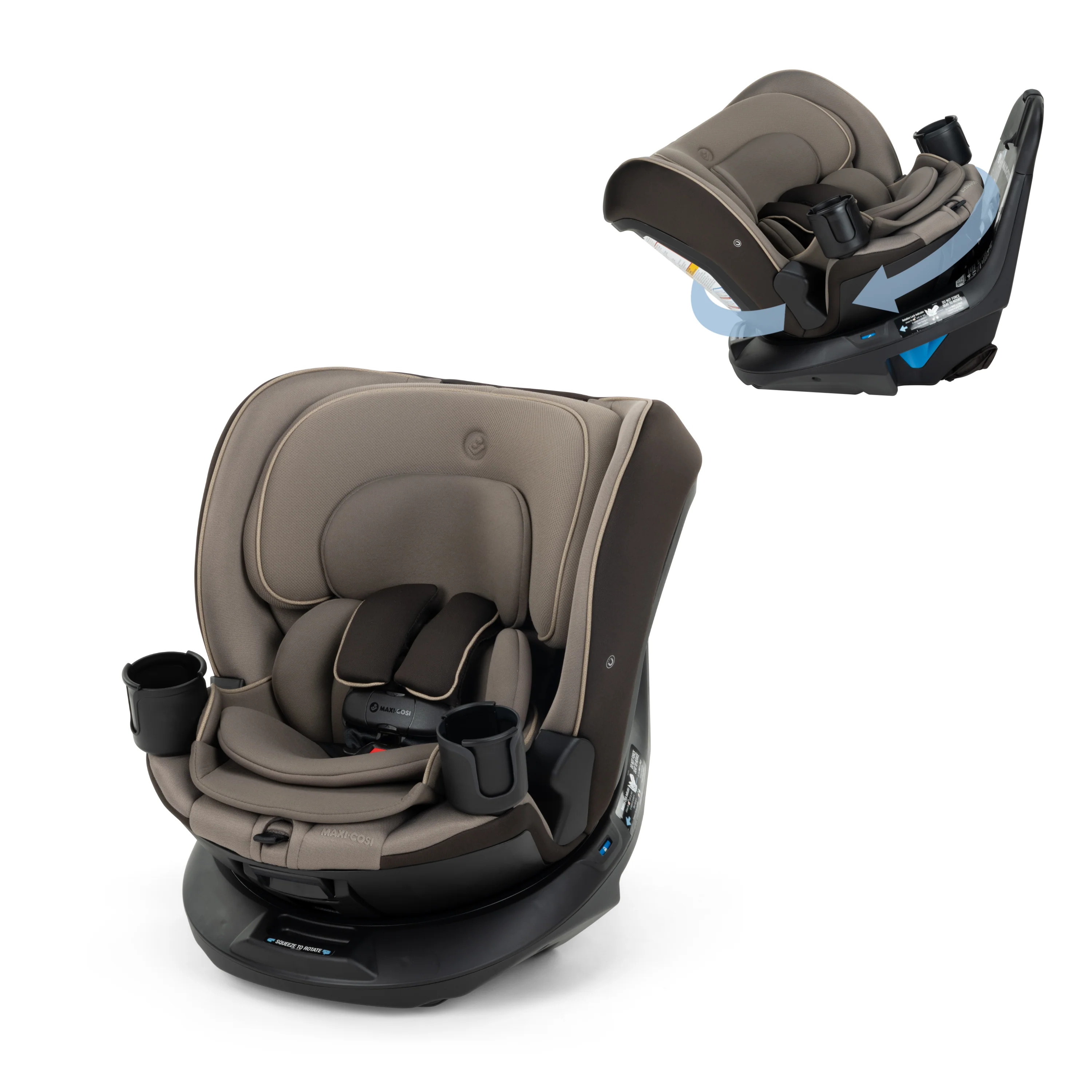 Andi 360° Rotating All-in-One Convertible Car Seat - Image 14