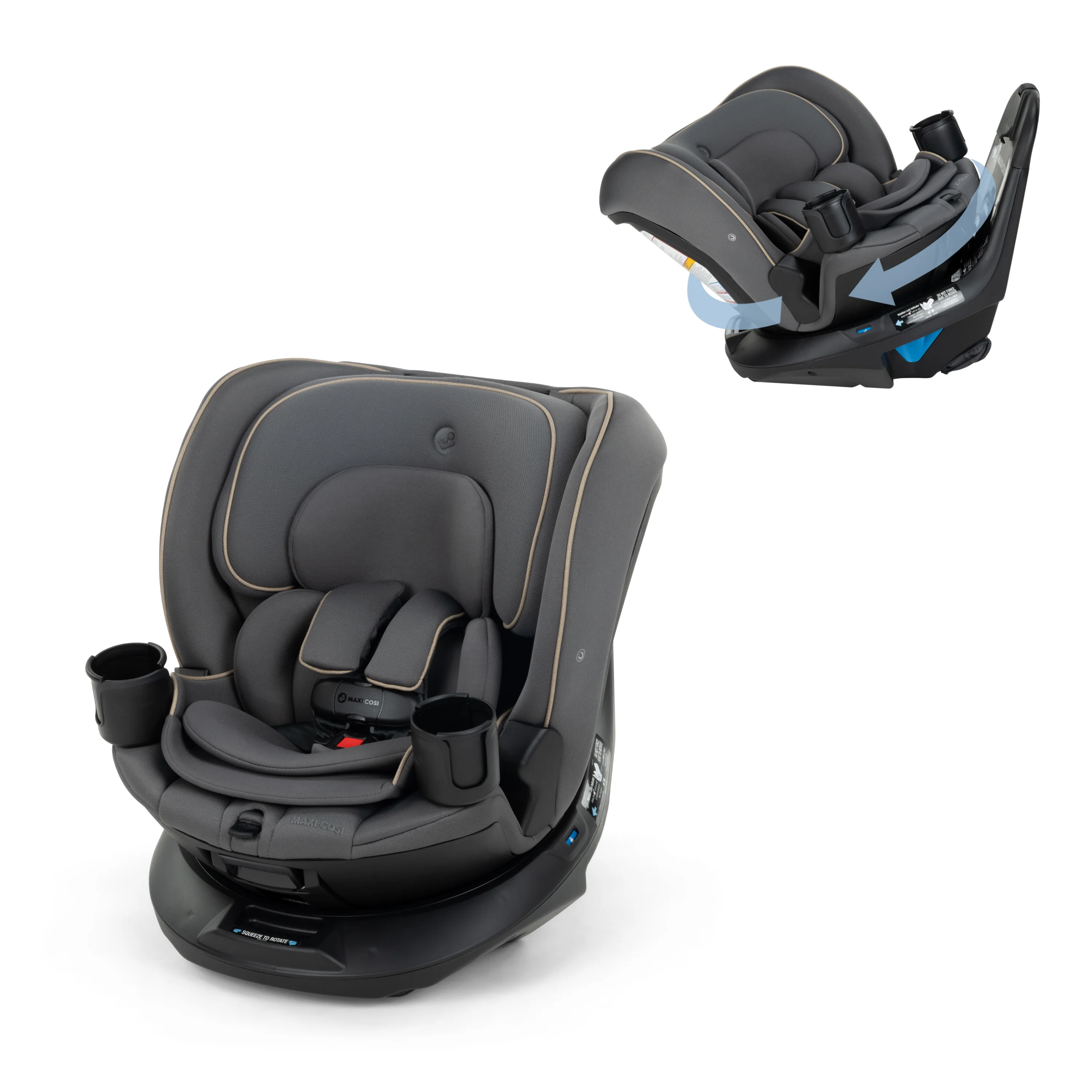 Andi 360° Rotating All-in-One Convertible Car Seat - Image 15