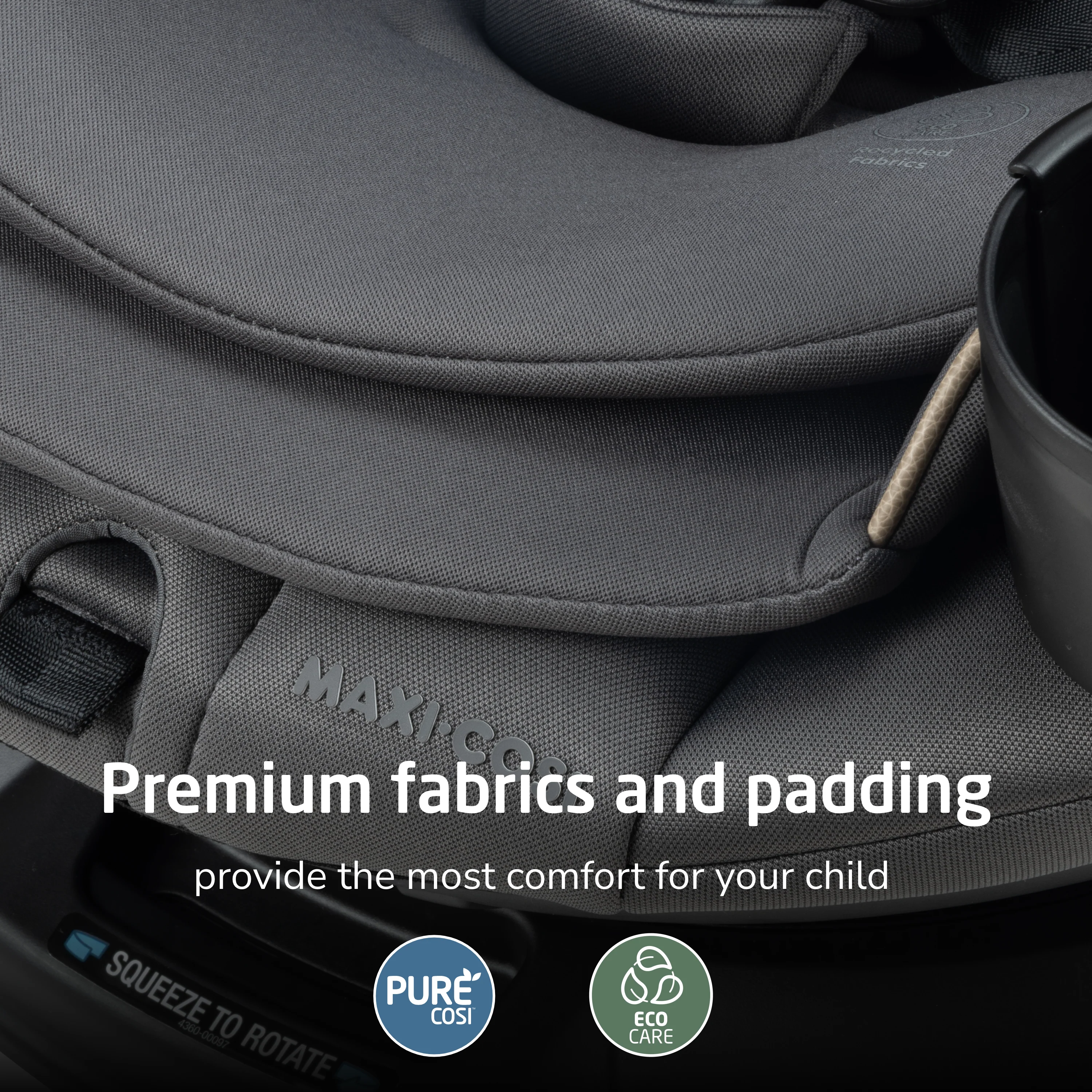 Andi 360° Rotating All-in-One Convertible Car Seat - Image 7