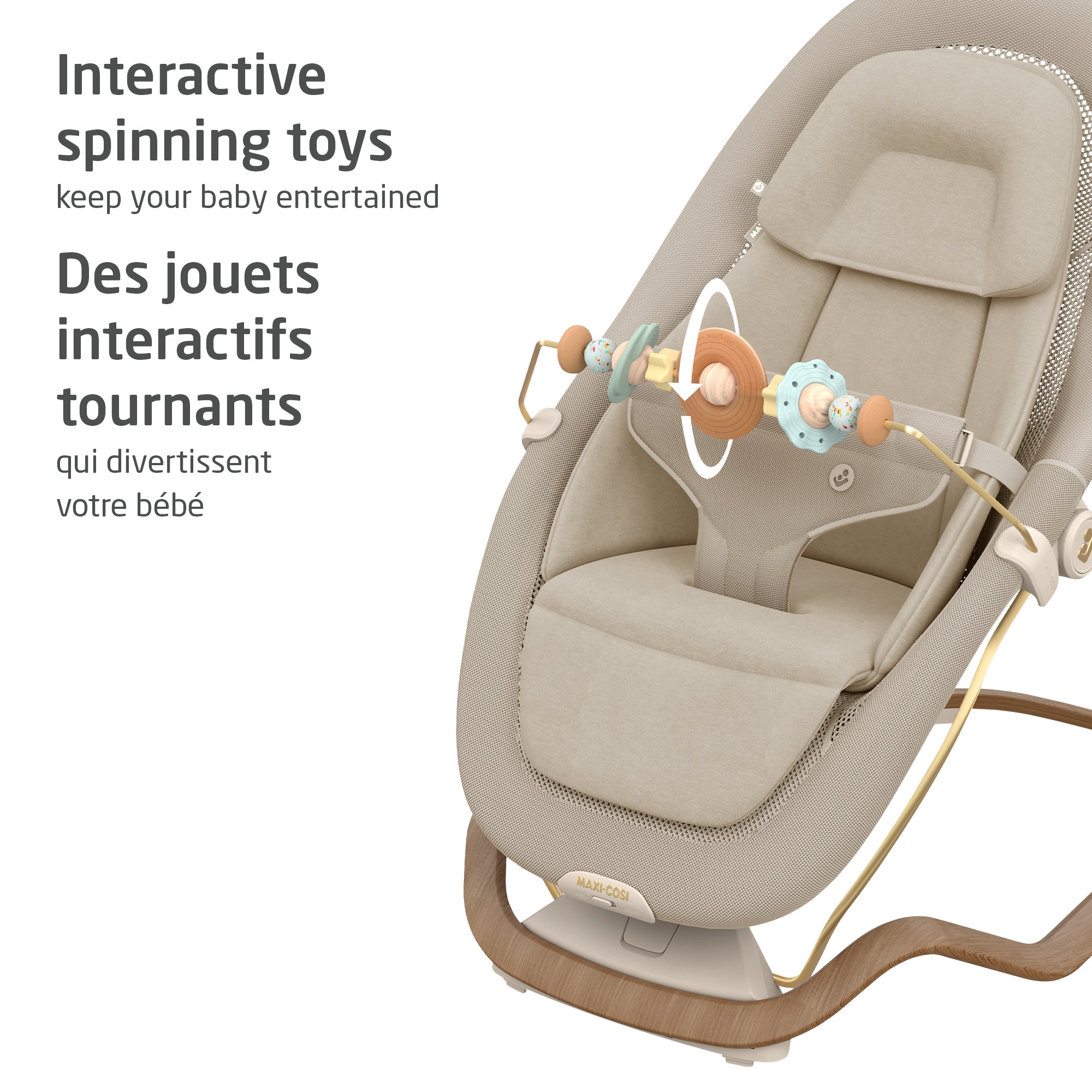 Dove Pro Vibrating Bouncer Toy Bar - Image 2