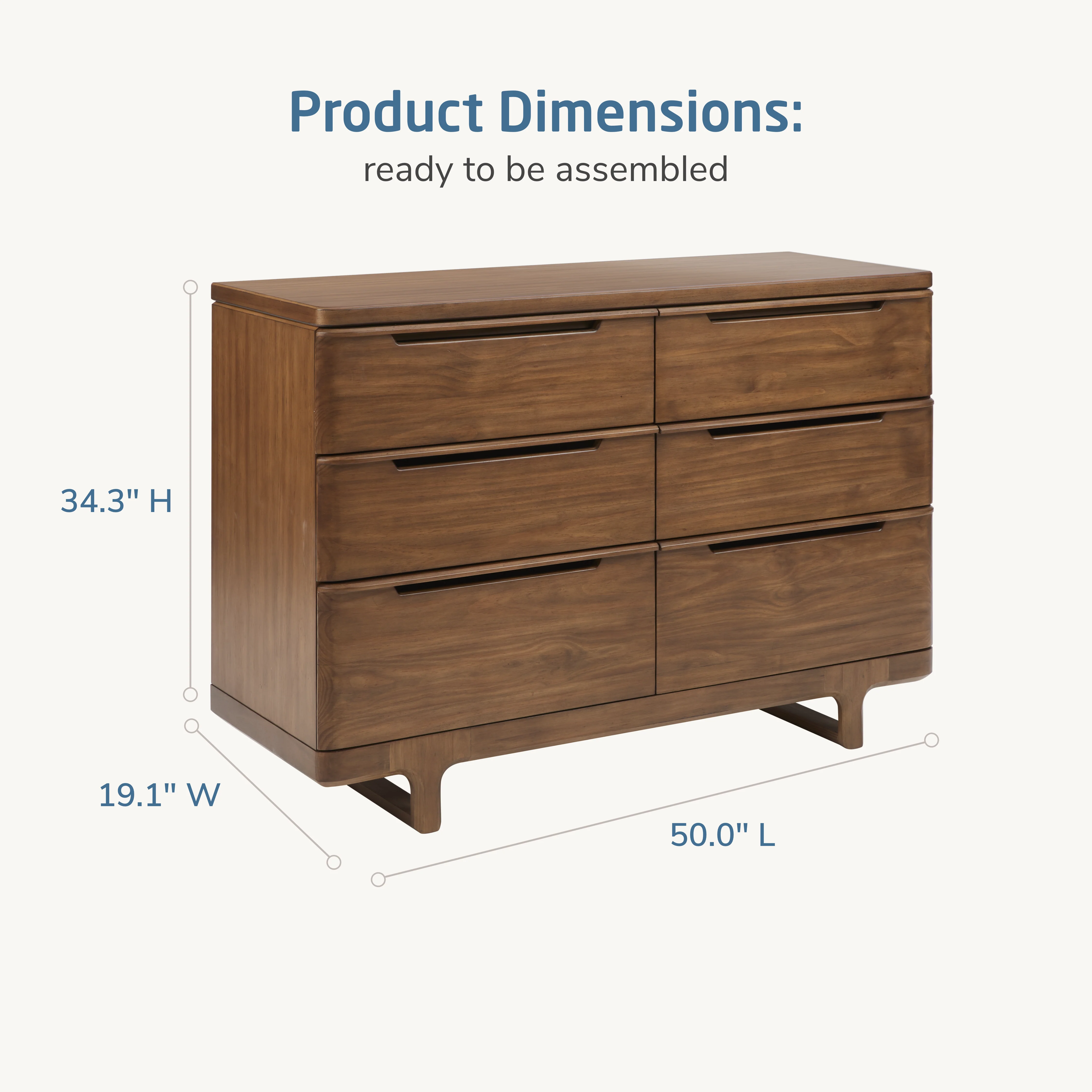 Embraced Forms 6-Drawer Dresser - Image 5
