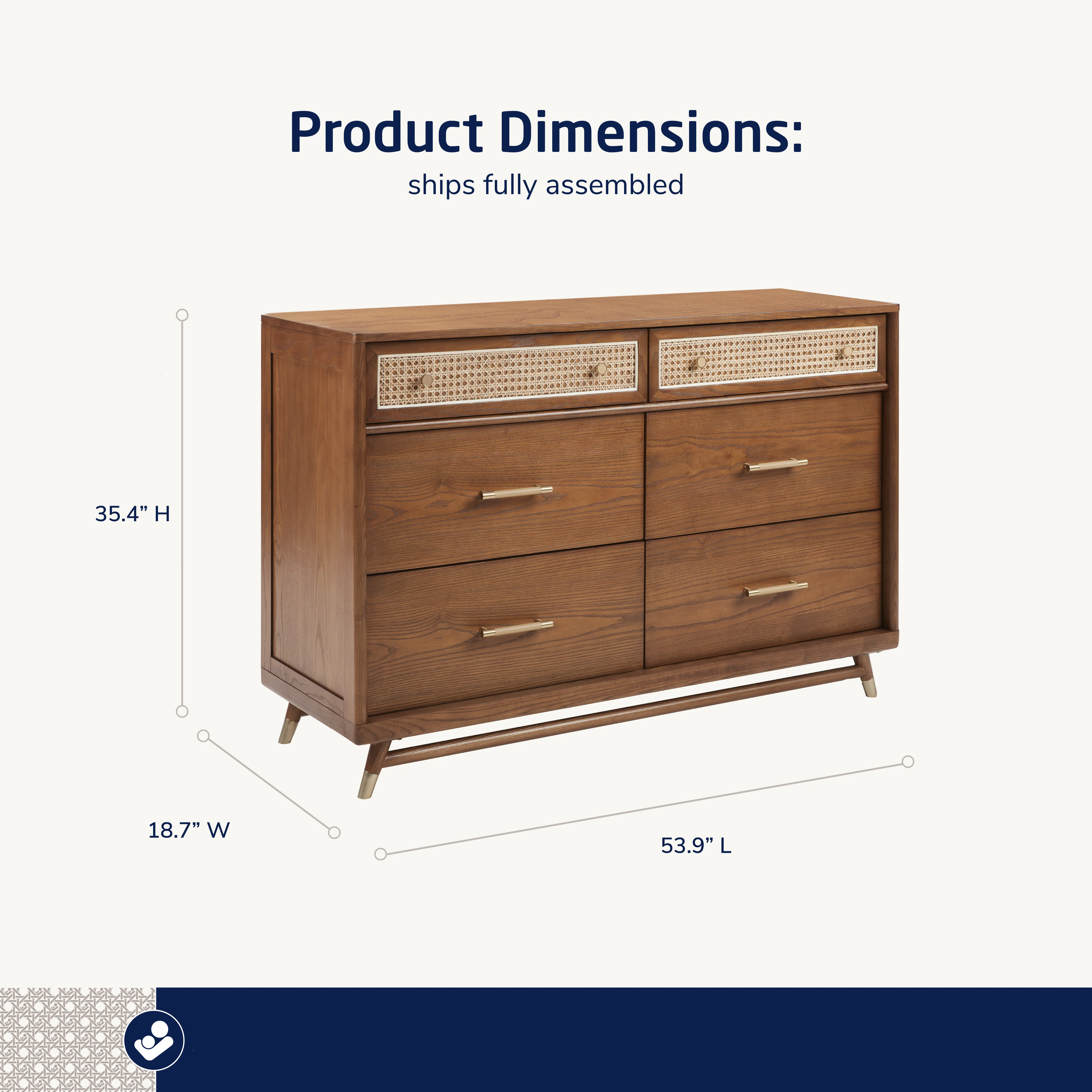 Everheart 6-Drawer Dresser - Image 5