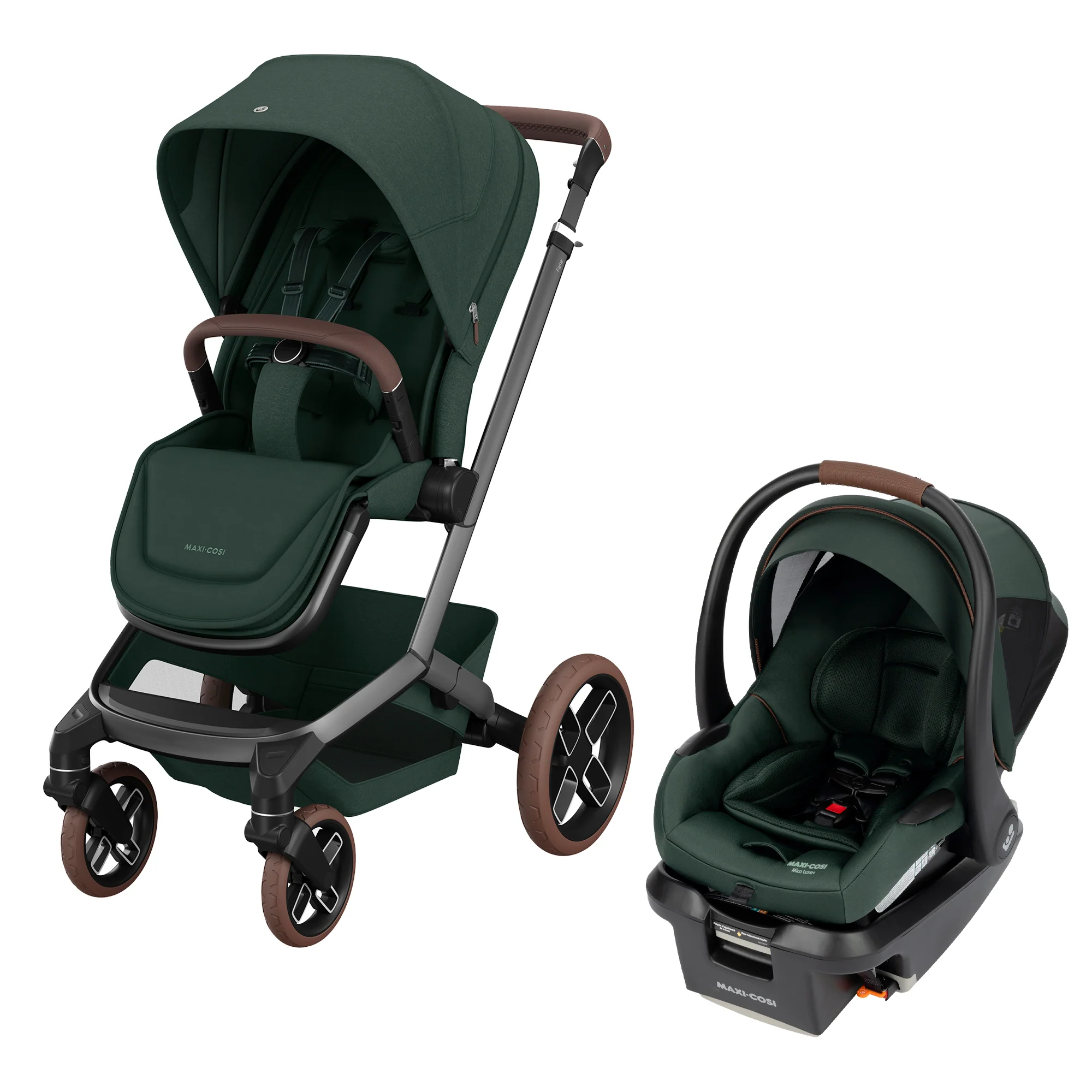 Fame Stroller & Mico Luxe+ Car Seat Travel System