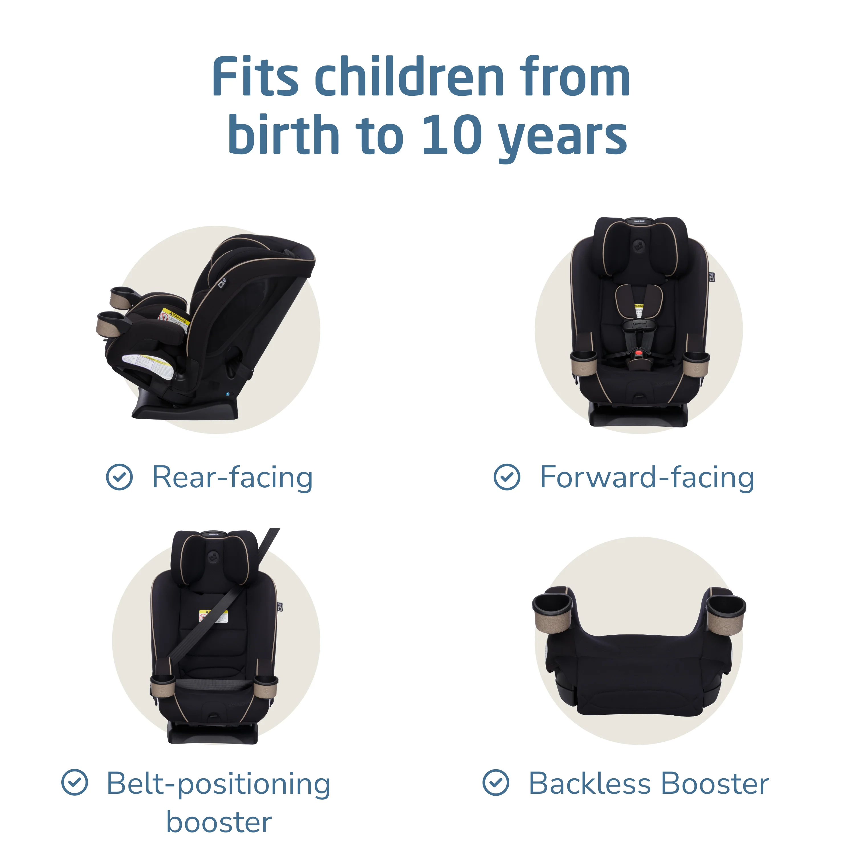 Kani 4-in-1 Convertible Car Seat - Image 3
