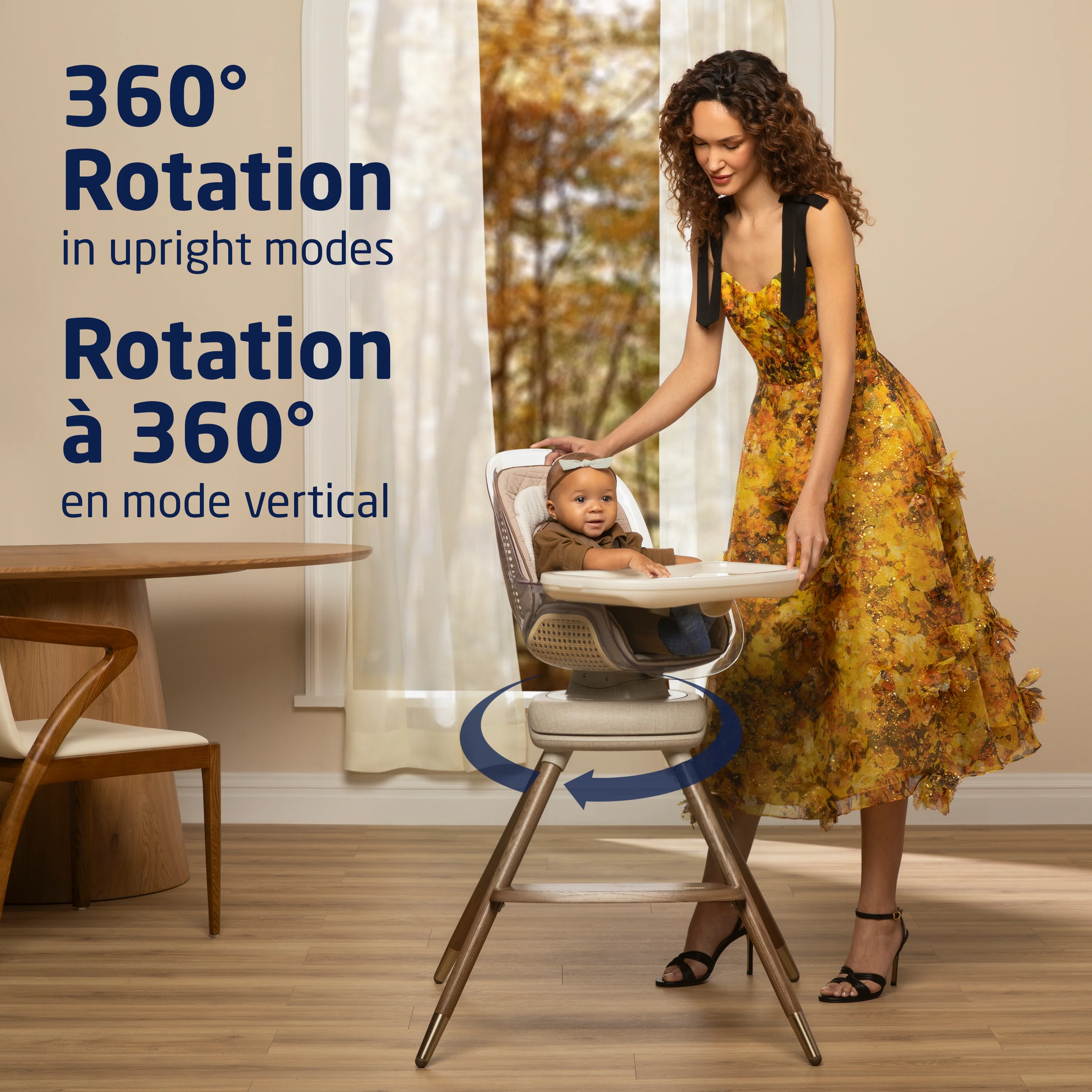 Kiskadee 360 Rotating High Chair - Image 5