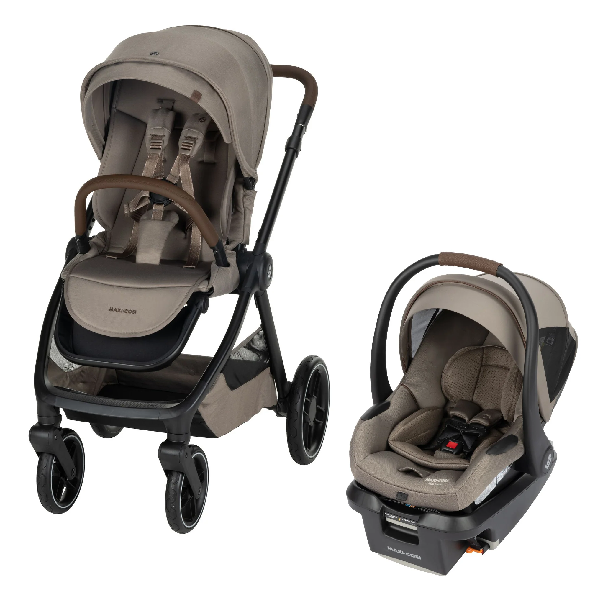 Oxford Stroller & Mico Luxe+ Travel System - Image 12