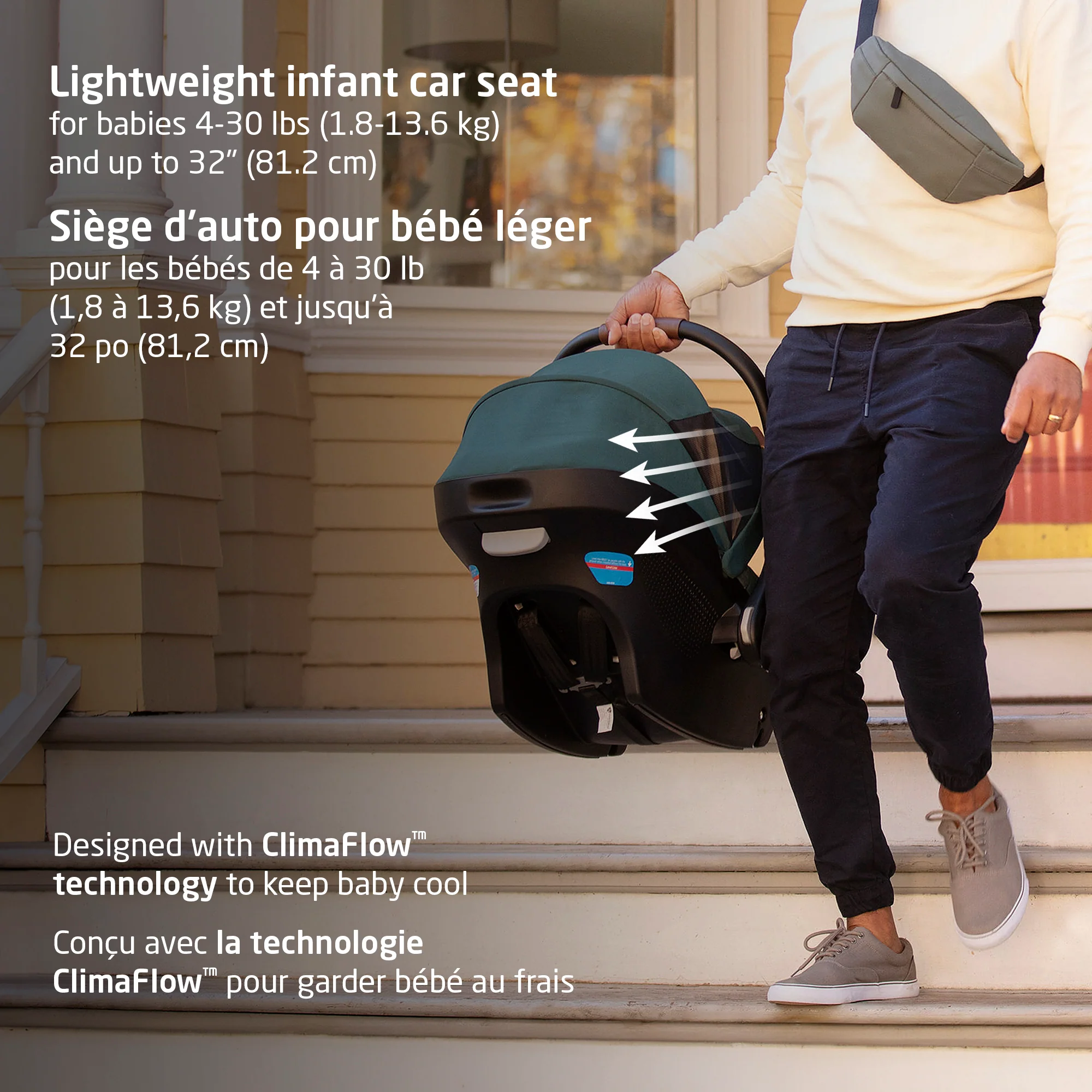 Oxford Stroller & Mico Luxe+ Travel System - Image 4
