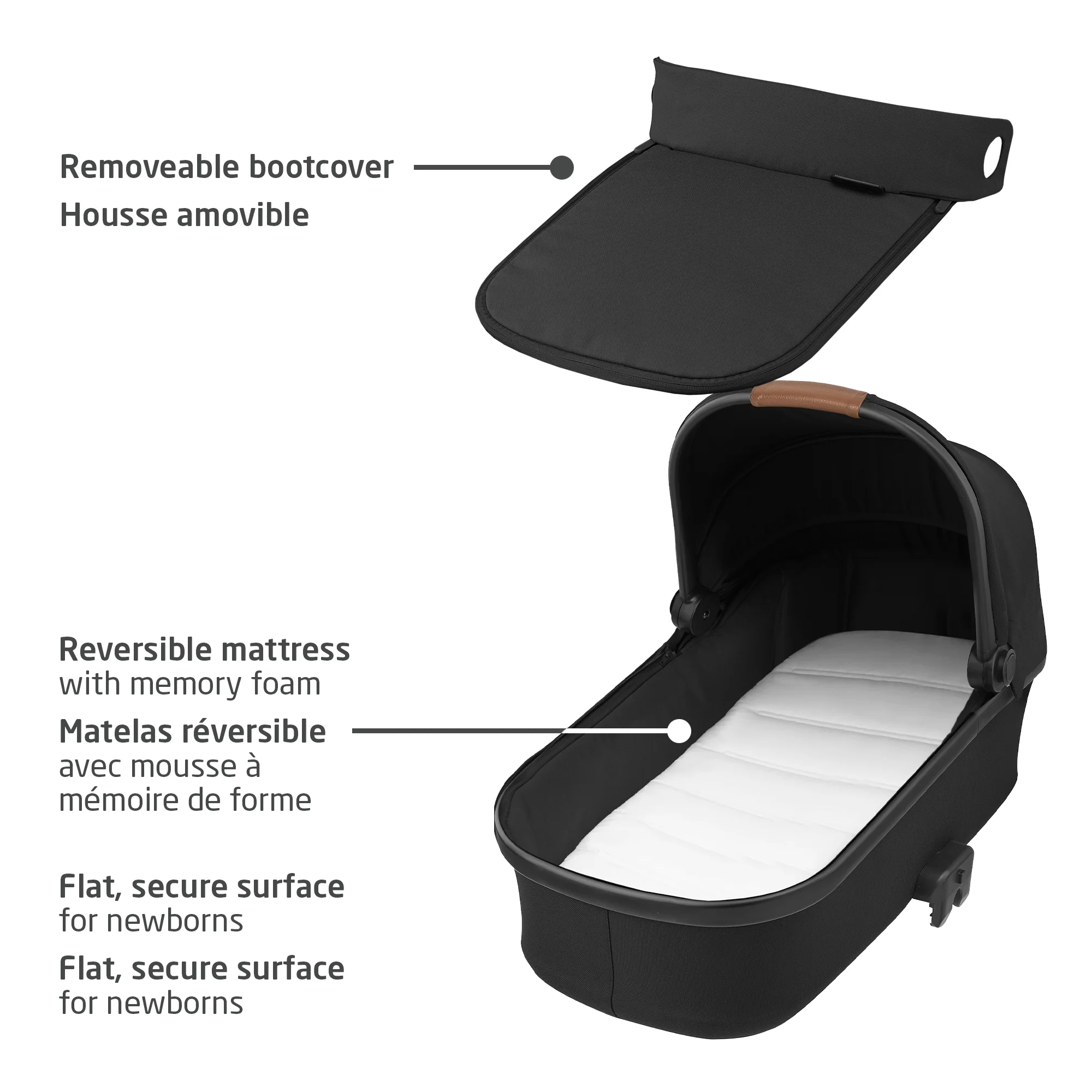 Maxi-Cosi Oxford Travel System + Oria Bassinet - Image 7