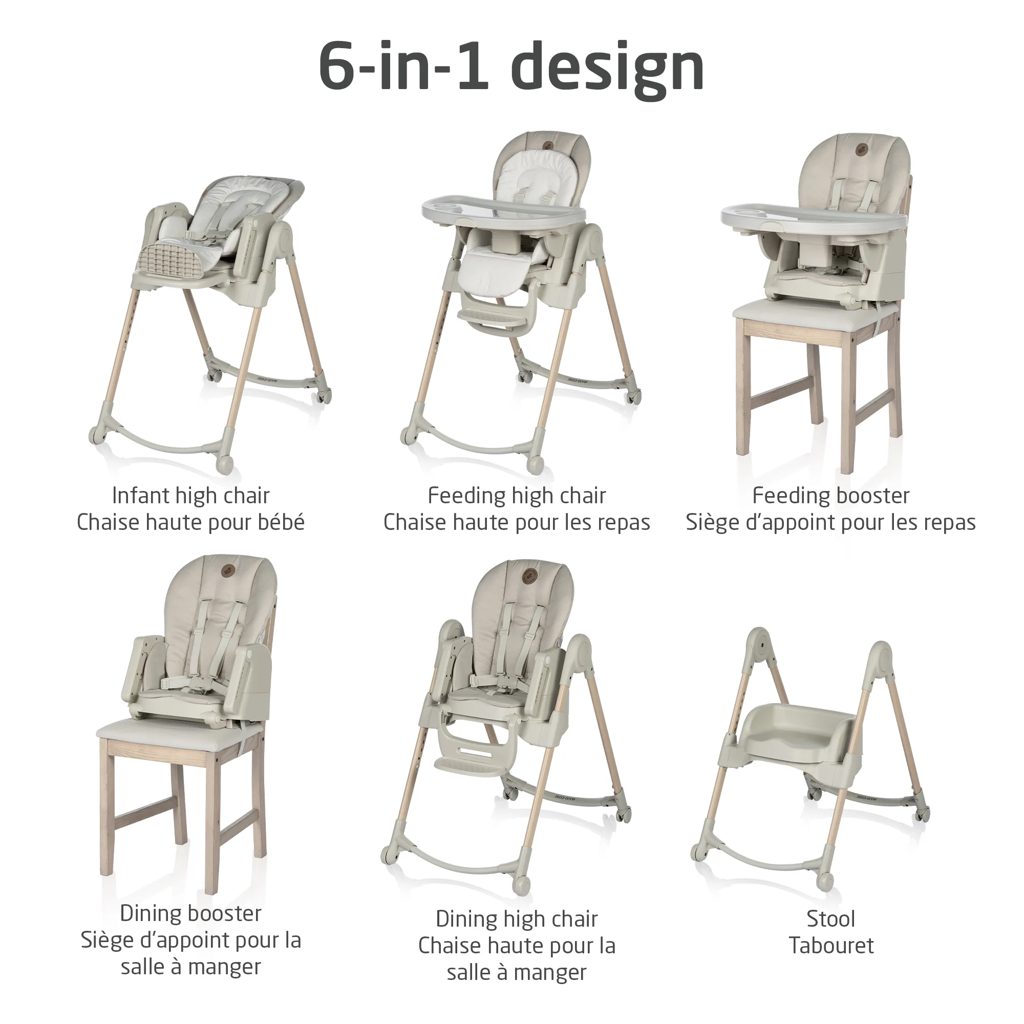 Minla 6 in 1 High Chair - Image 2