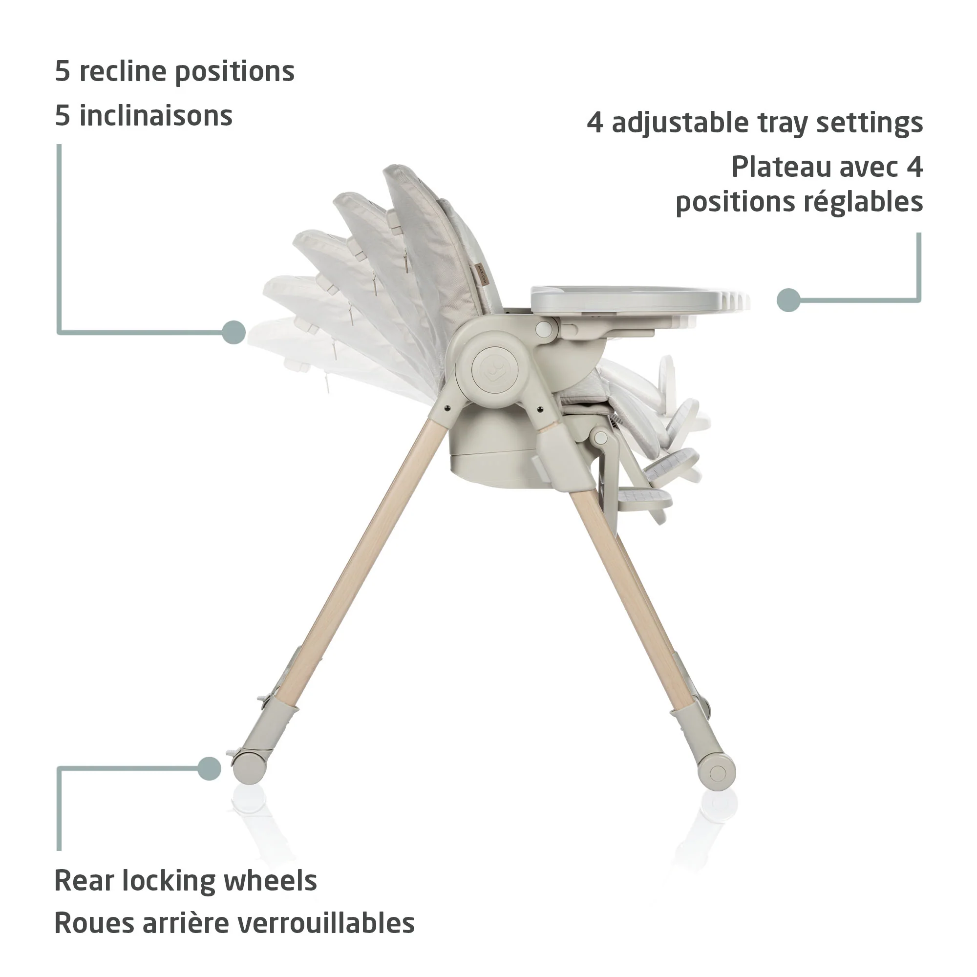 Minla 6 in 1 High Chair - Image 3
