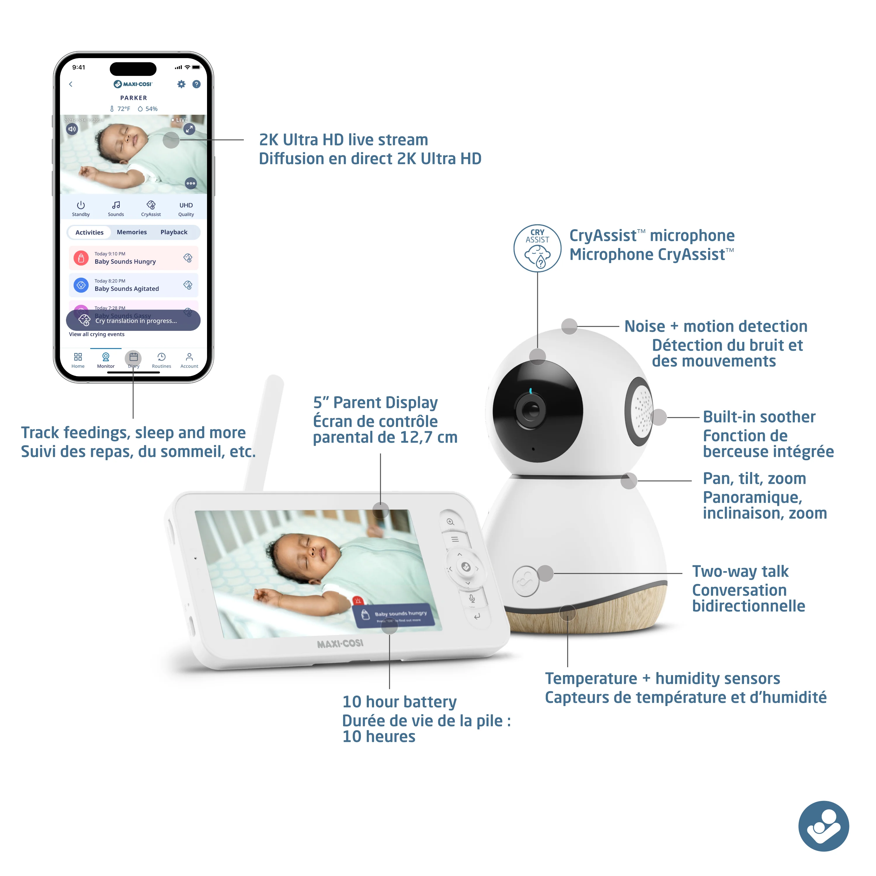 See Pro 360° Baby Monitor - Image 3