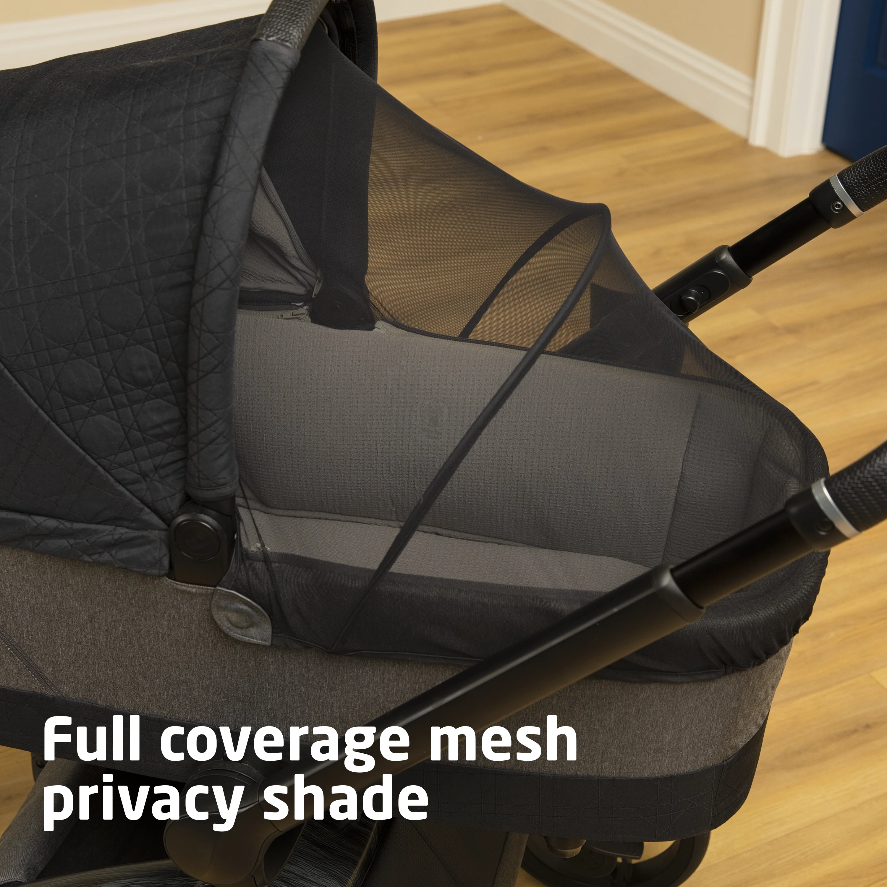 Tana 360° Rotating Modular Stroller with Carriage Accessory in Onyx Heritage - Image 15