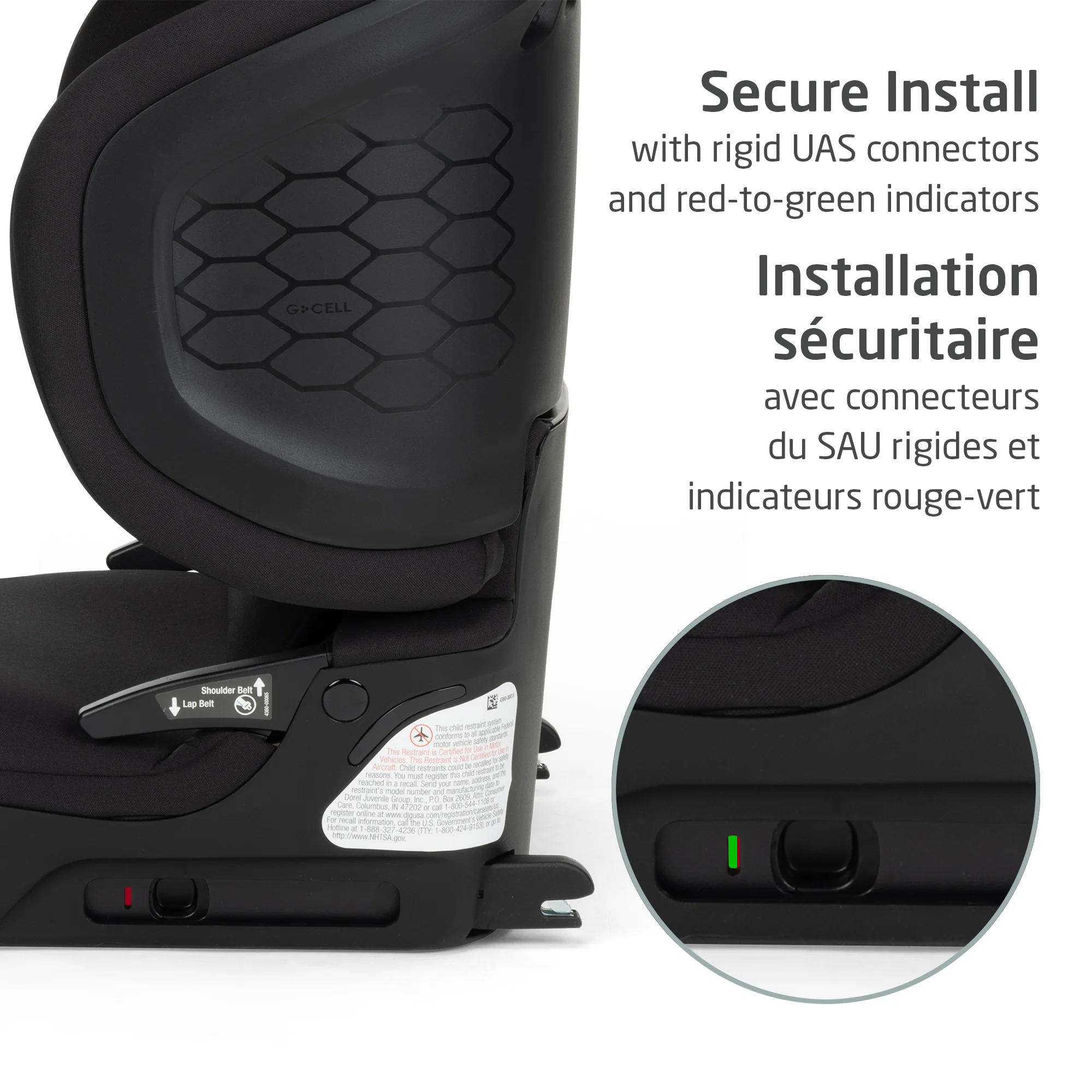 Tanza Belt-Positioning Booster Car Seat - Image 3