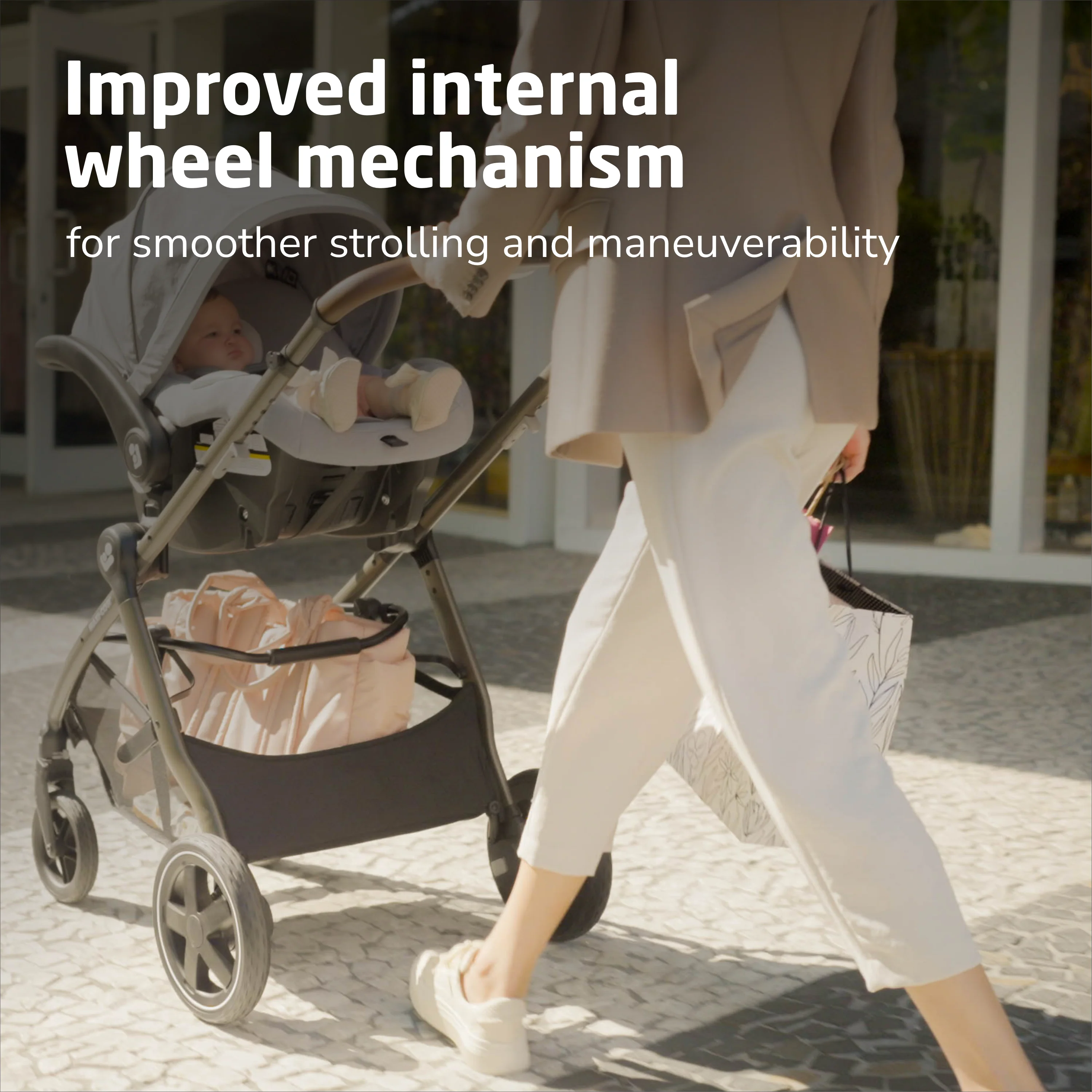 Zelia™² Luxe 5-in-1 Modular Travel System, Baby Stroller and Car Seat Combo - Image 4